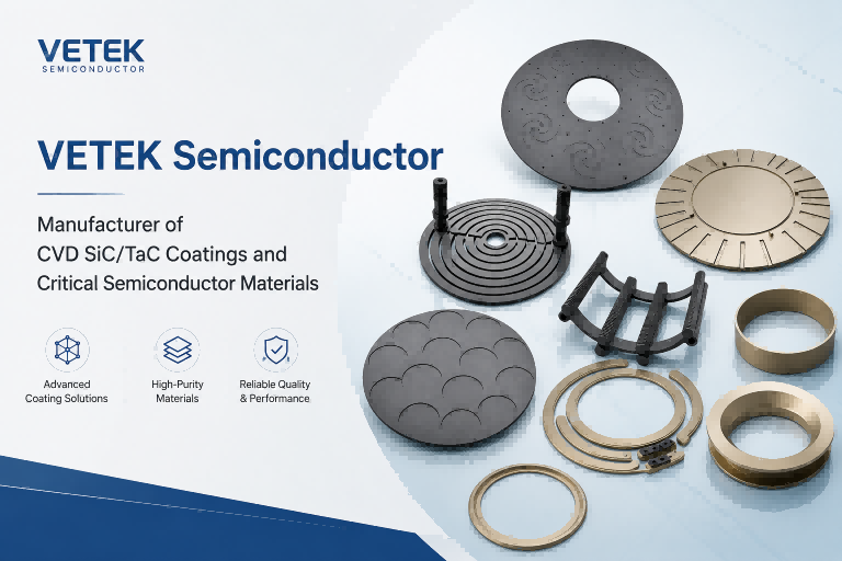 VETEK Semiconductor | Výrobce povlaků CVD SiC/TaC, pevných SiC a kritických polovodičových materiálů