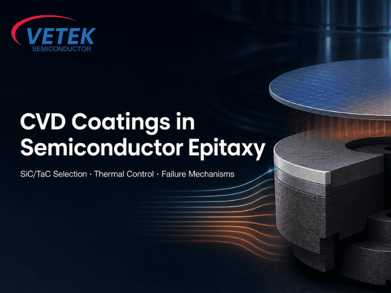 CVD povlaky v polovodičové epitaxi: technické parametry, výběr SiC/TaC a kontrola poruch