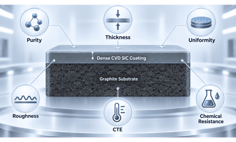 Which SiC Coating Properties Matter Most